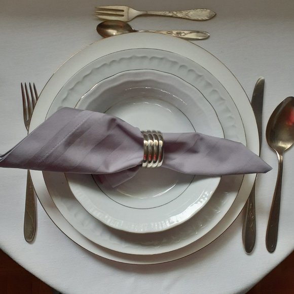 Dinner napkins set of 4 (Lavender) - Picture 4 of 4